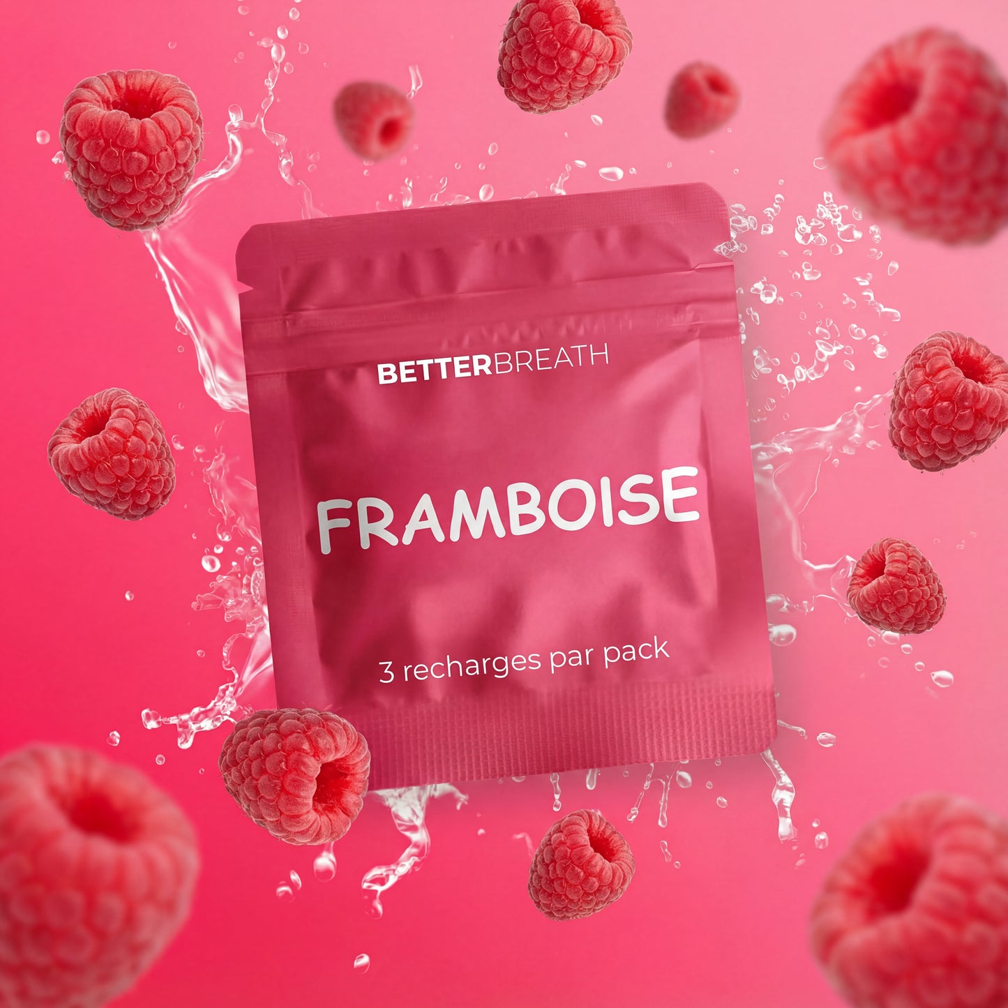 BetterBreath - Goût Framboise