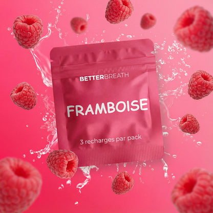 BetterBreath - Goût Framboise