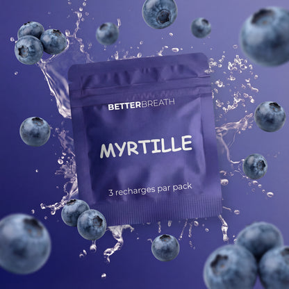 BetterBreath - Goût Myrtille
