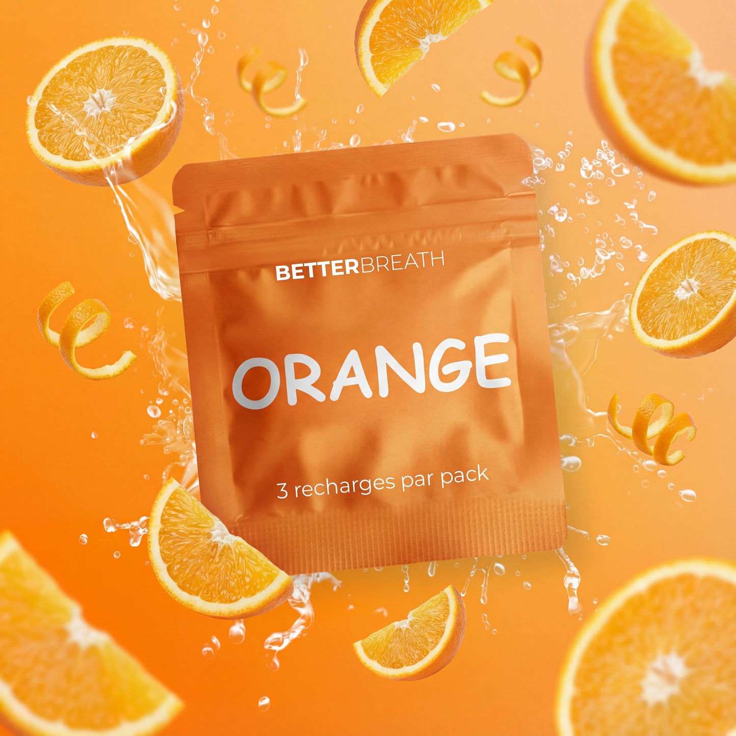 BetterBreath - Goût Orange